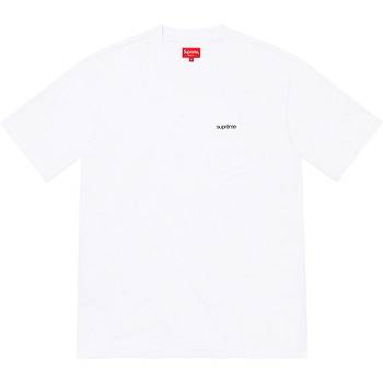 Suéteres Supreme S/S Pocket Tee Blancos | MX269VD