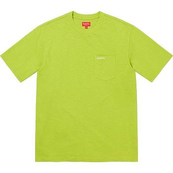 Suéteres Supreme S/S Pocket Tee Verdes | MX270BC